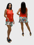 Women Golf Skort with ruffle on bottom & Pockets - SK2014